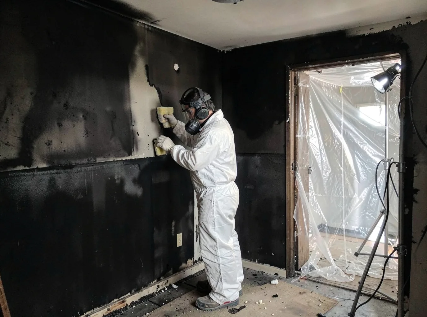 Fire Damage Restoration company in Caldwell, KS